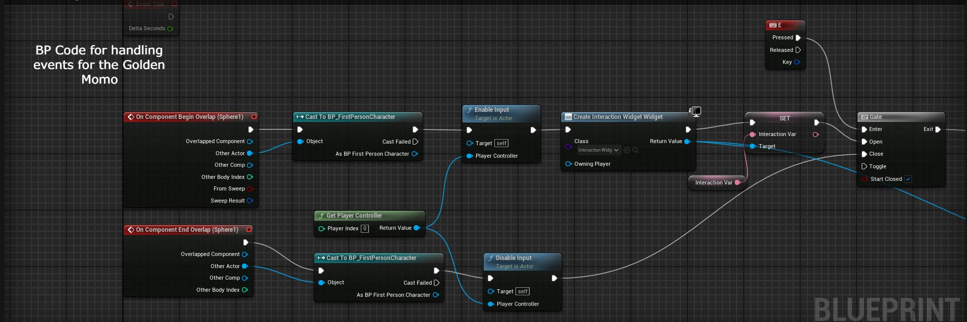 Some of the BP Code for the Golden Momo Model